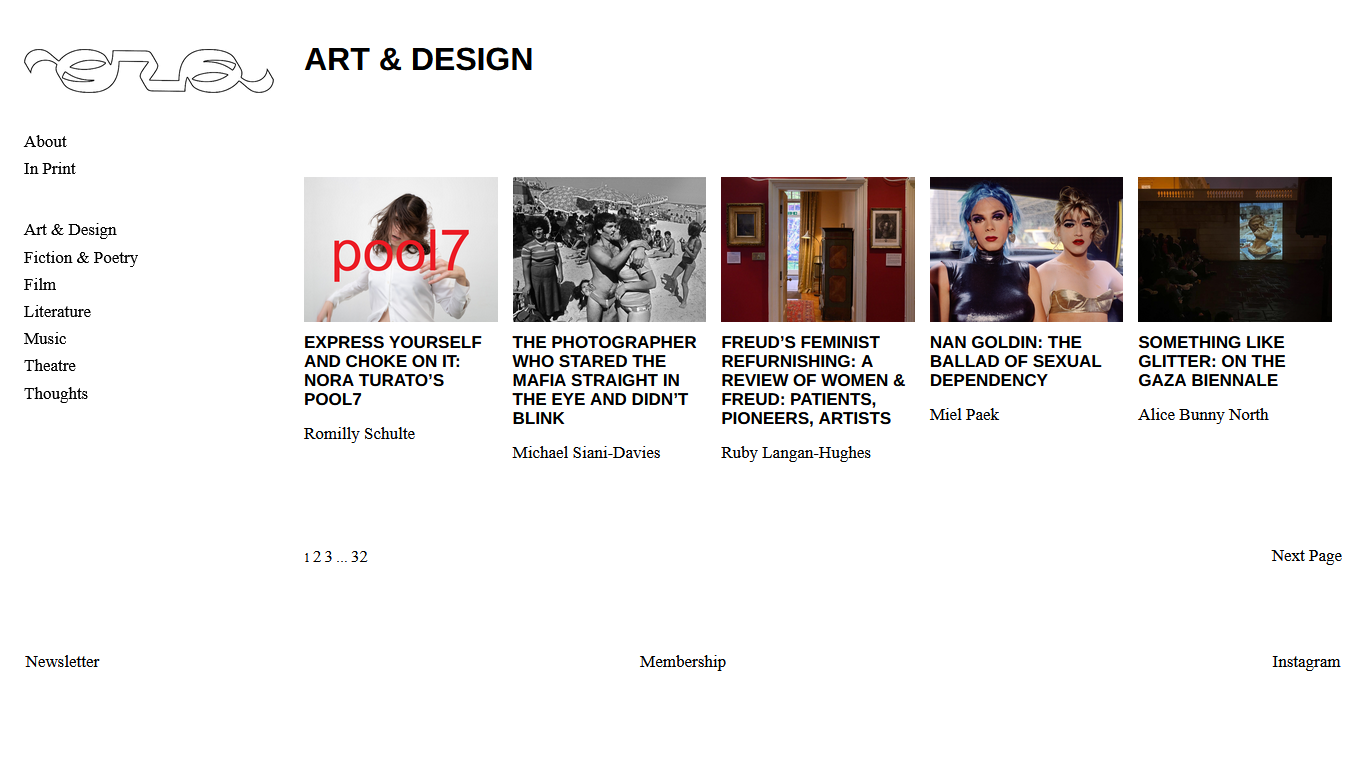screenshot from era journal